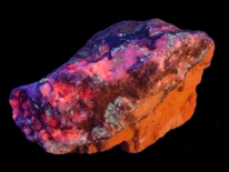 Calcite - Princess Sodalite Mine Rock Farm (midrange UV)
