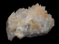 Colemanite, calcite - US Borax Mine, Boron, California