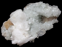 Scheelite crystal, fluorite, calcite - Yizhang, Linwu Co., Hunan Prov., China