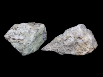 Scheelite with calcite and or opalite - Kramer, California