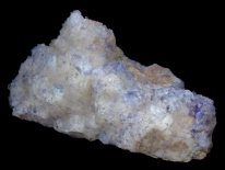 Colemanite crystals - Bigadi, Balikesir, Turkey (longwave UV)