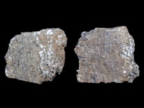 Calcite, hydrozincite - Namib Lead Mine, Namibia