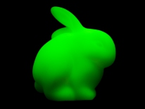 Fenton bunny (longwave UV)