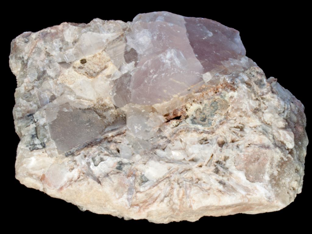 Willemite, fluorite - Colorado Mine, Castle Dome, Arizona