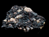 Fluorapatite crystals, martite - Twin Peaks, Kanosh, Utah