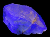 Fluorite - Wm. Wise Mine, Cheshire Co., Westmoreland, NH (longwave UV)