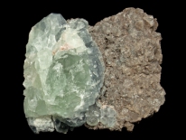 Calcite, fluorite - Nayal Black Hawk Mine, Yuma County, Arizona