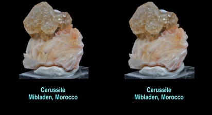 Cerussite - Mibladen, Morocco