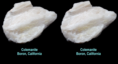 Colemanite - Boron, California