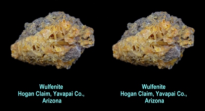 Wulfenite - Hogan Claim, Yavapai Co., Arizona