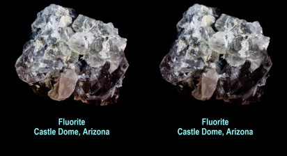 Fluorite - Castle Dome, Arizona