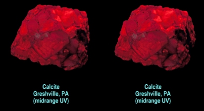 Calcite - Greshville, PA (midrange UV)
