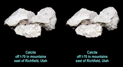 Calcite - off I-70 in Mtns. E. of Richfield, UT
