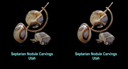 Septarian Nodule Carvings - Utah
