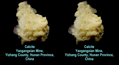 Calcite - Yaogangxian Mine, Yizhang Co., Hunan Prov., China