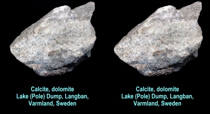 Calcite, dolomite, Lake (Pole) Dump, Langban, Varmland, Sweden