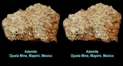 Adamite, Ojuela Mine, Mapimi, Mexico